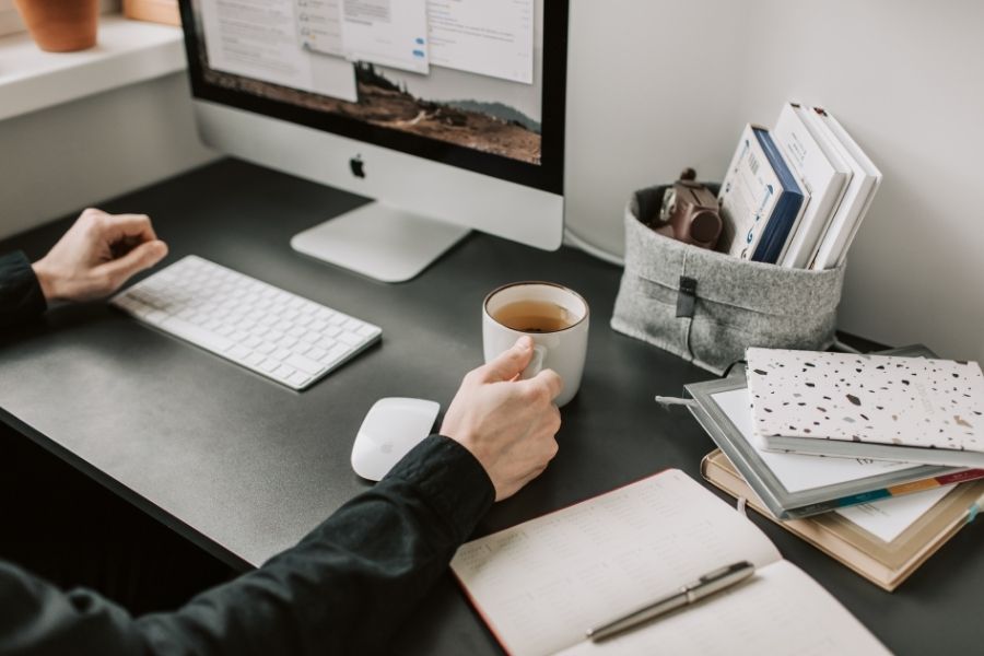 デスクワークでの利用イメージ