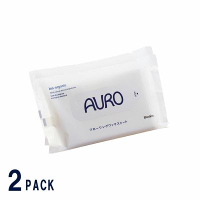 AURO(アウロ) フローリングワックスシート 10枚入り×2個パック