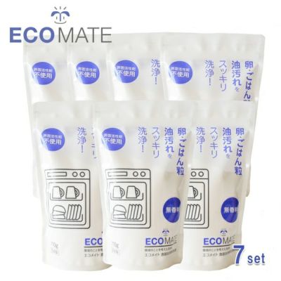 (7個セット)ECOMATE(エコメイト) 食器洗浄機用洗剤 750g